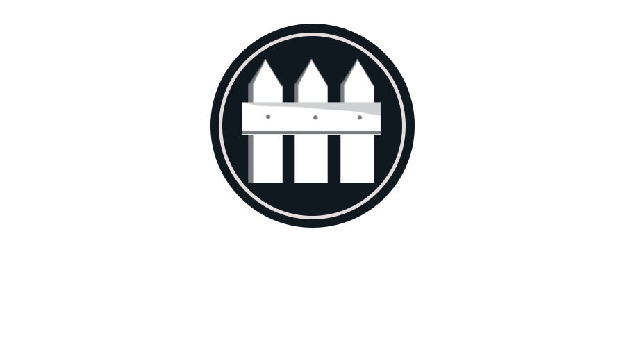 Prairie Vinyl Fencing Logo white